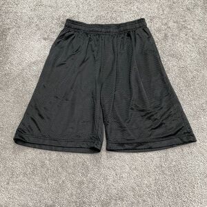 Hill Mesh Classic Active Shorts Boys Kids Medium Black Elastic Waist Athletic